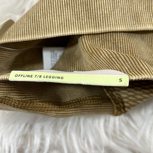 Aerie Offline Big Chill Seamless 7/8 Braided Leggings Size Small NEW - Picture 10 of 15